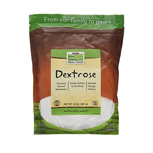 NOW Dextrose poudre, 908g
