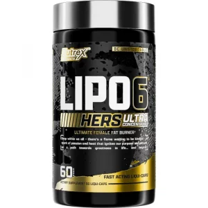 Nutrex Research, LIPO-6 Black pour femmes, Ultra concentré, 60 capsules