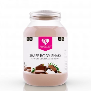 Women's Best Shape Body Shake 1000g, Chocolate Coconut Sensation