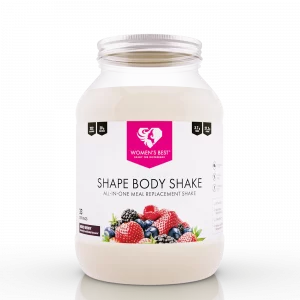 Women's Best Shape Body Shake 1000g, Fruits Rouges